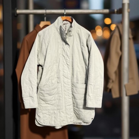 Calia quilted jacket (sage green) fully lined Medium NWT